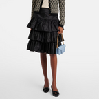 The Belle Bow Block Heel Pump