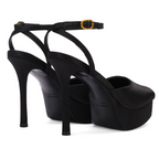 The Bianca Satin Platform Stiletto