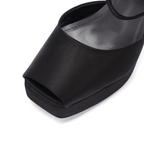 The Bianca Satin Platform Stiletto