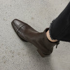 [Moloershow] 비앙카 포인티드토 스판 6.5cm 앵클부츠 (기본/기모)