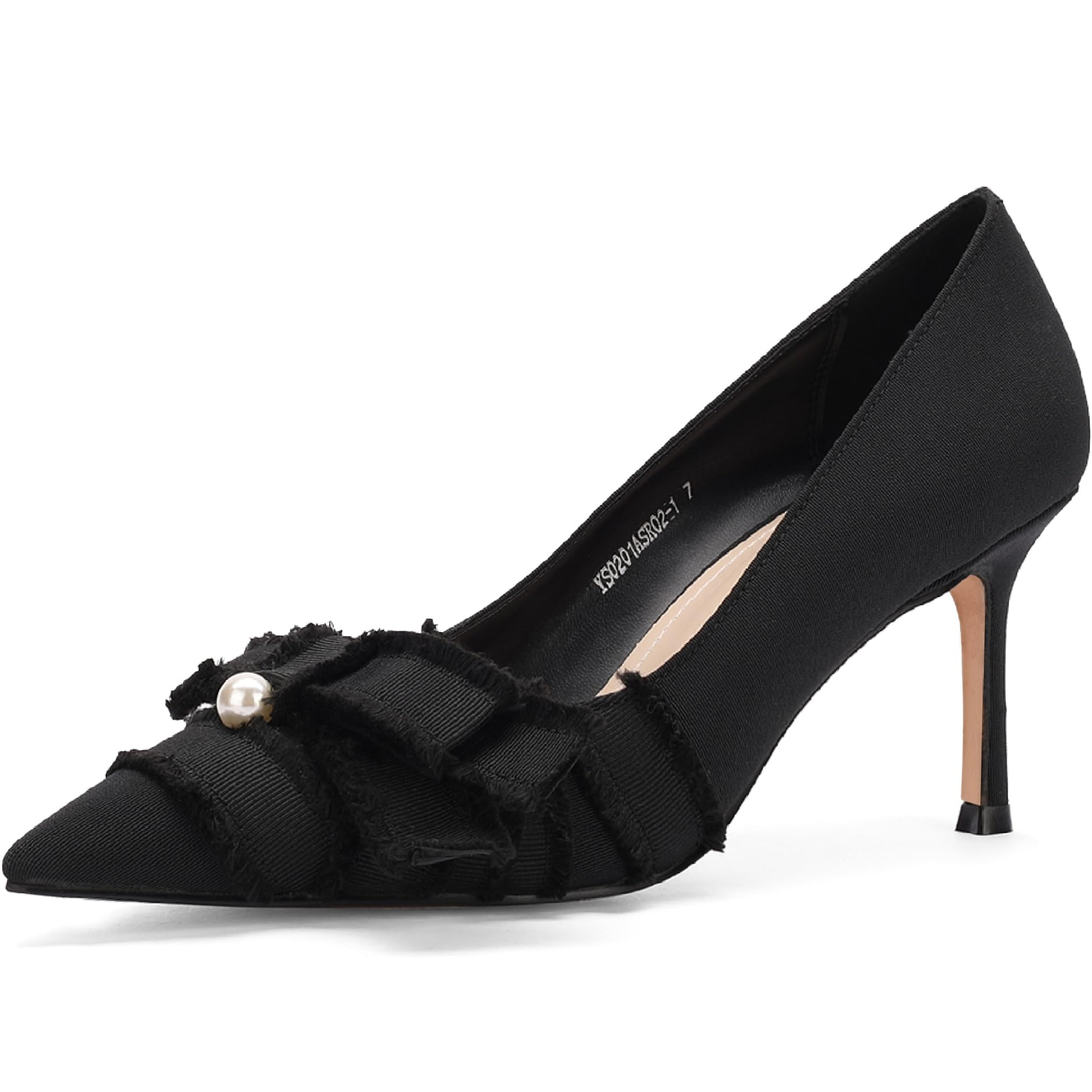 The Camilla Frayed Pearl Pump
