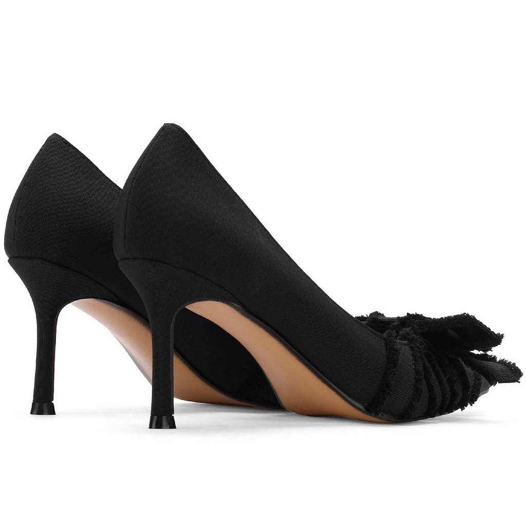 The Camilla Frayed Pearl Pump