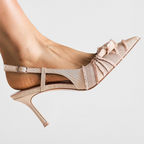 The Camilla Frayed Pearl Pump