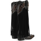 The Cheyenne Classic Fringe Western Boot