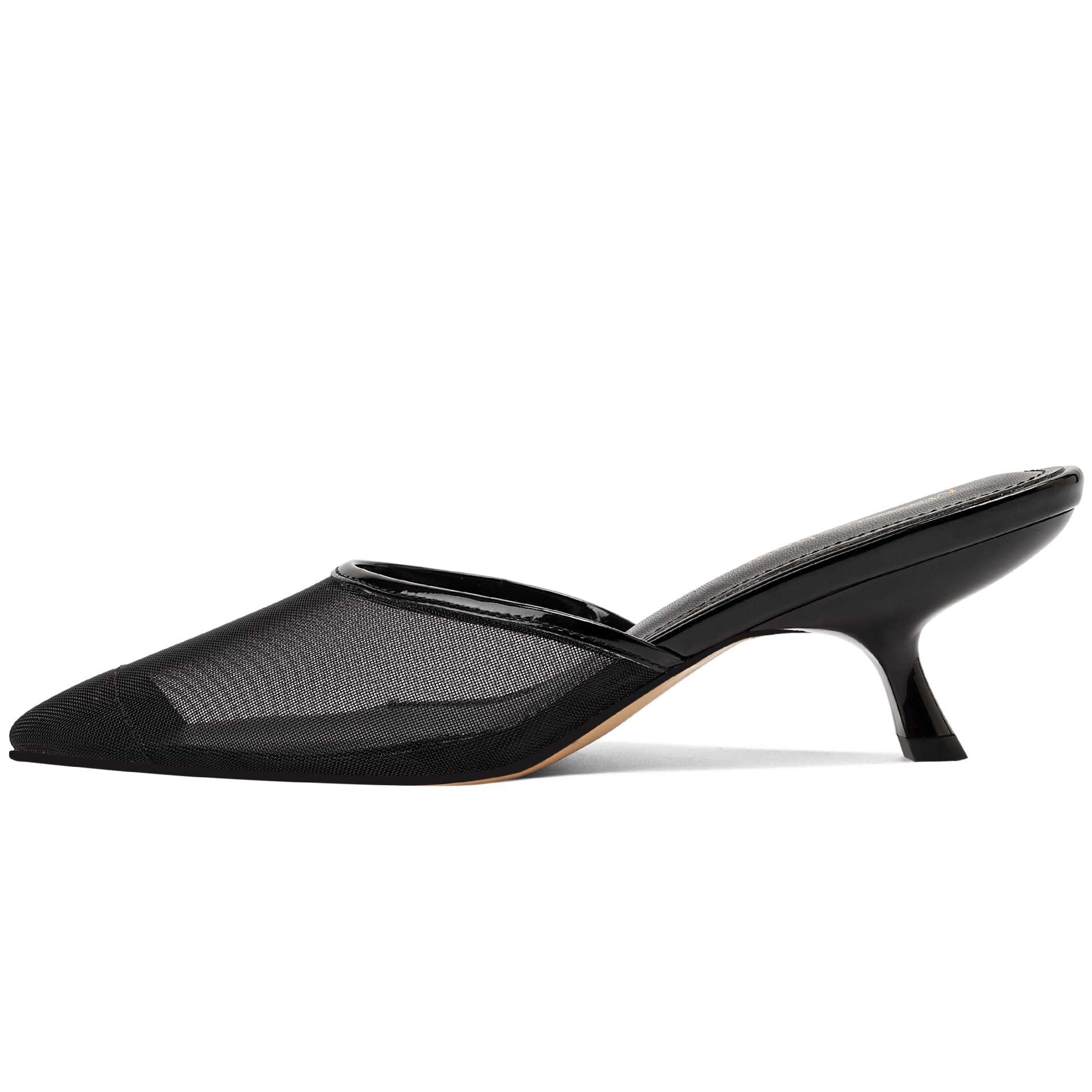 The Cleo Sheer Mesh Pointed Mule