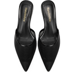 The Cleo Sheer Mesh Pointed Mule