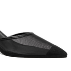 The Cleo Sheer Mesh Pointed Mule