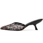 The Cleo Sheer Mesh Pointed Mule