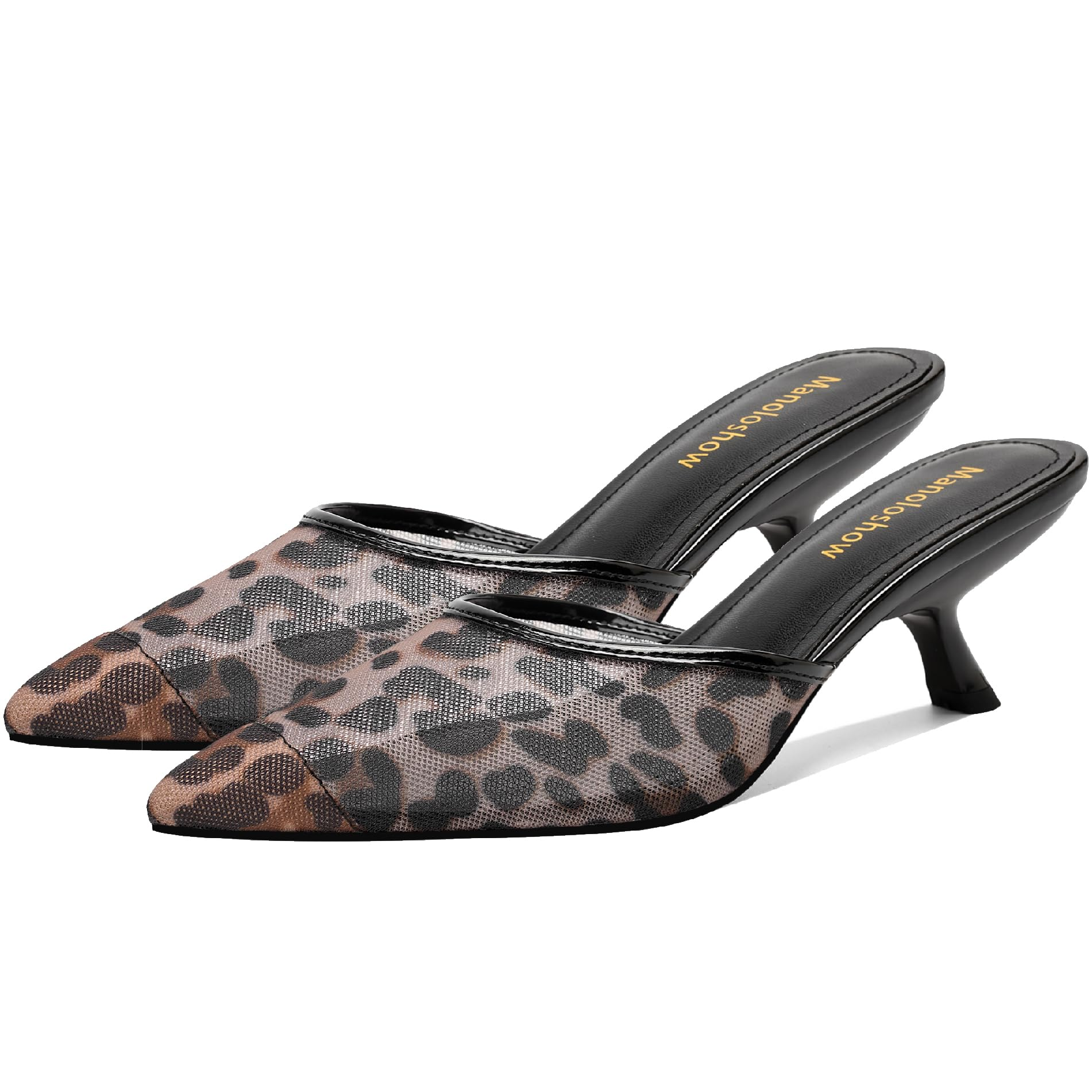 The Cleo Sheer Mesh Pointed Mule