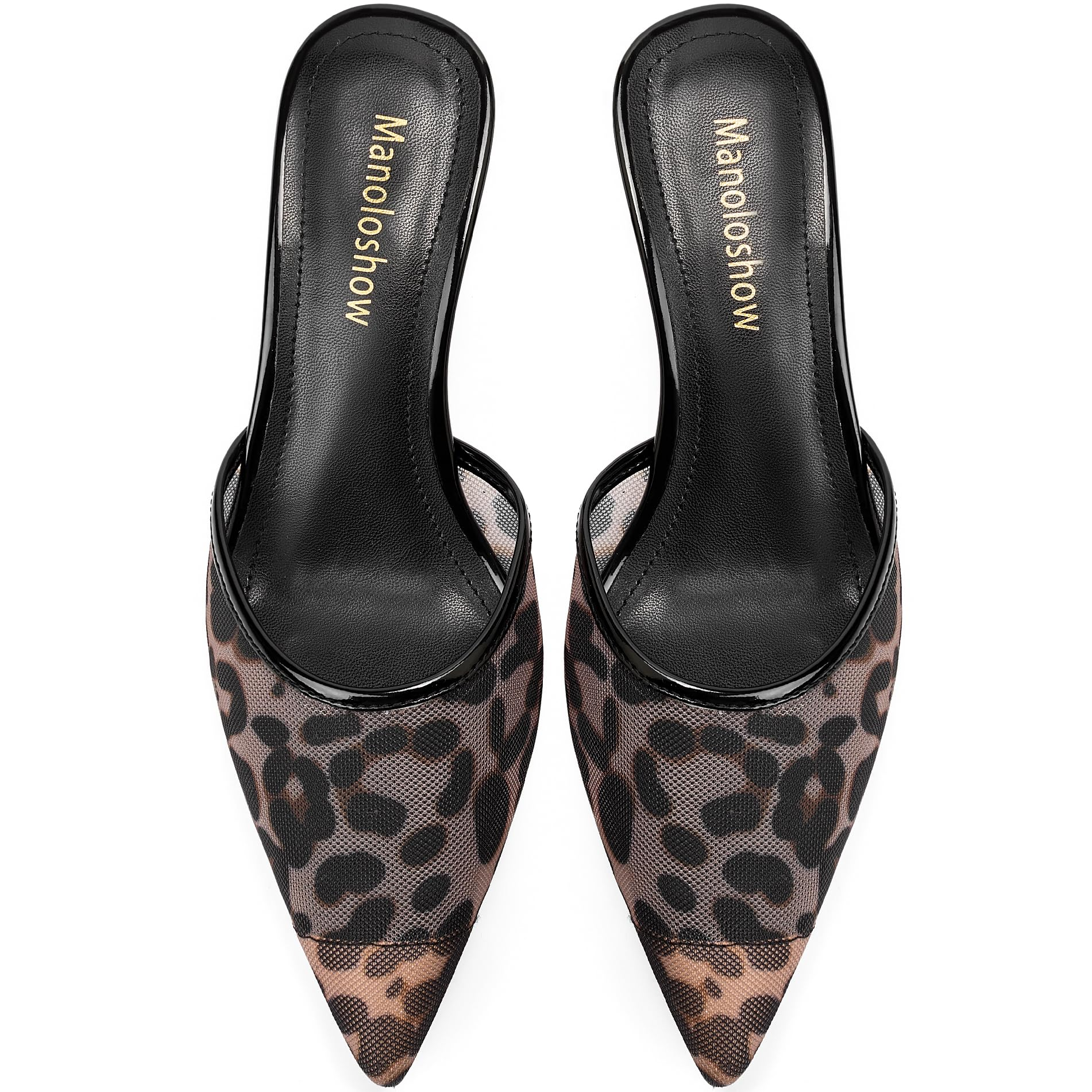 The Cleo Sheer Mesh Pointed Mule