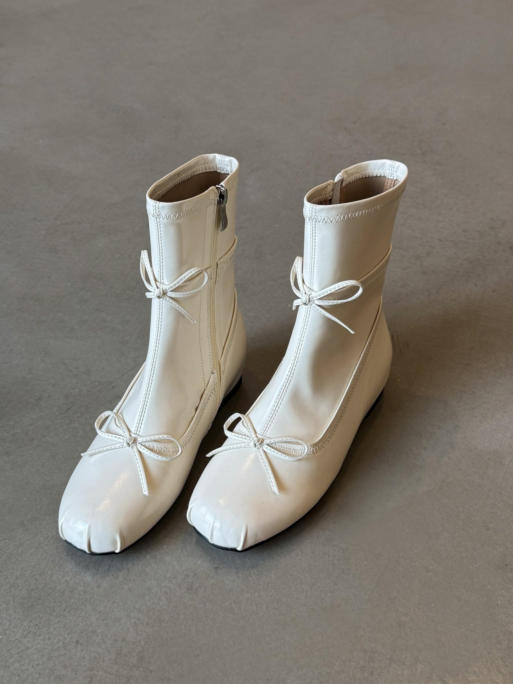 The Colette Ballet Bow Ankle Boot