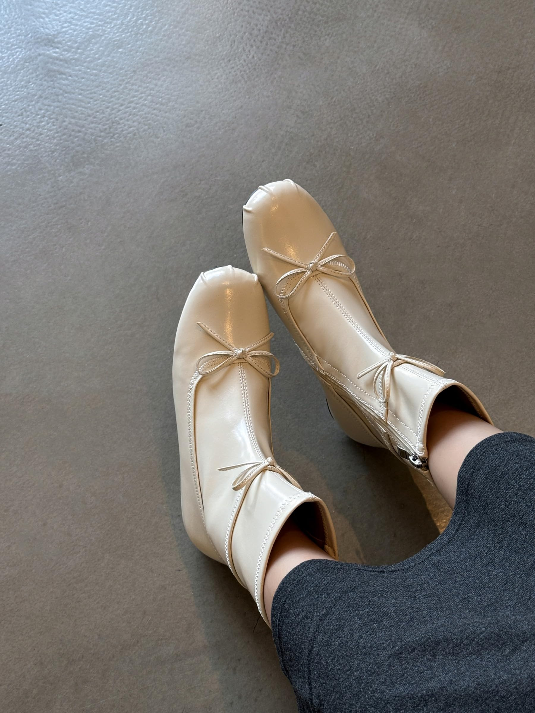 The Colette Ballet Bow Ankle Boot