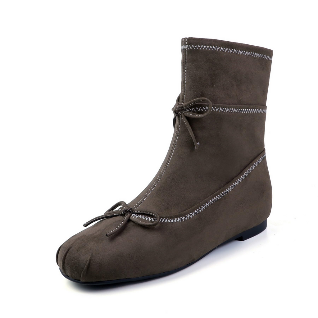 The Colette Ballet Bow Ankle Boot