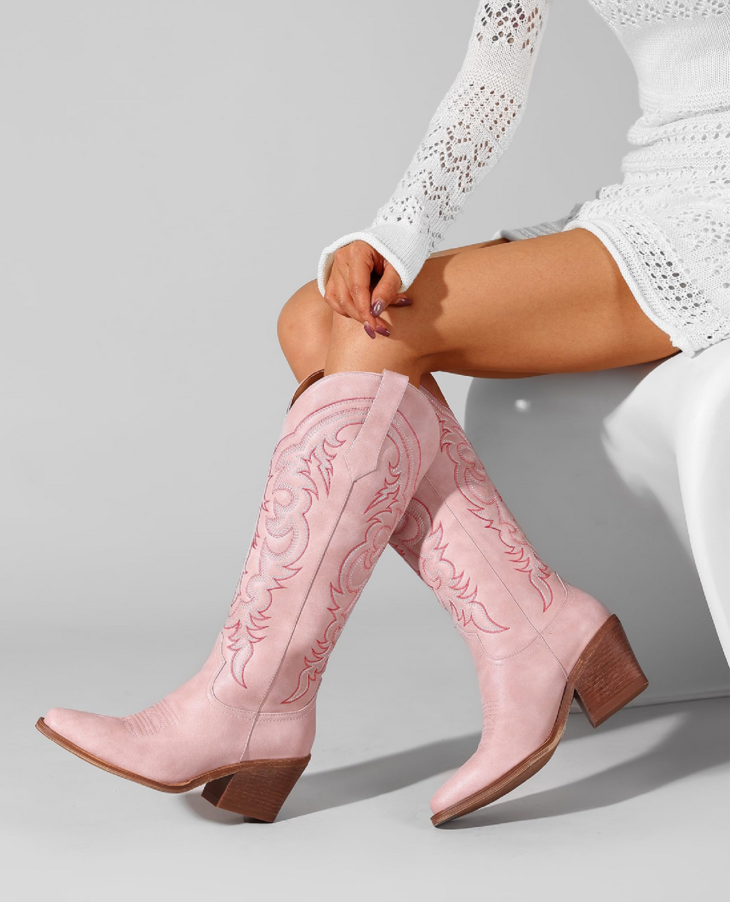 The Dakota Classic Embroidered Western Boot