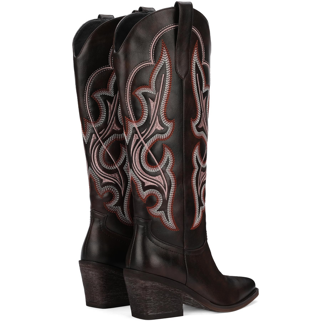 The Dakota Classic Embroidered Western Boot