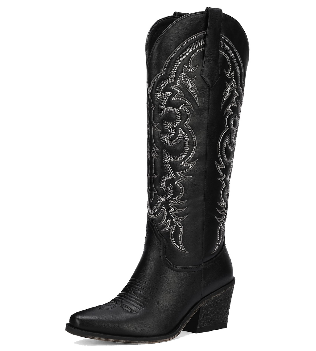 The Dakota Classic Embroidered Western Boot