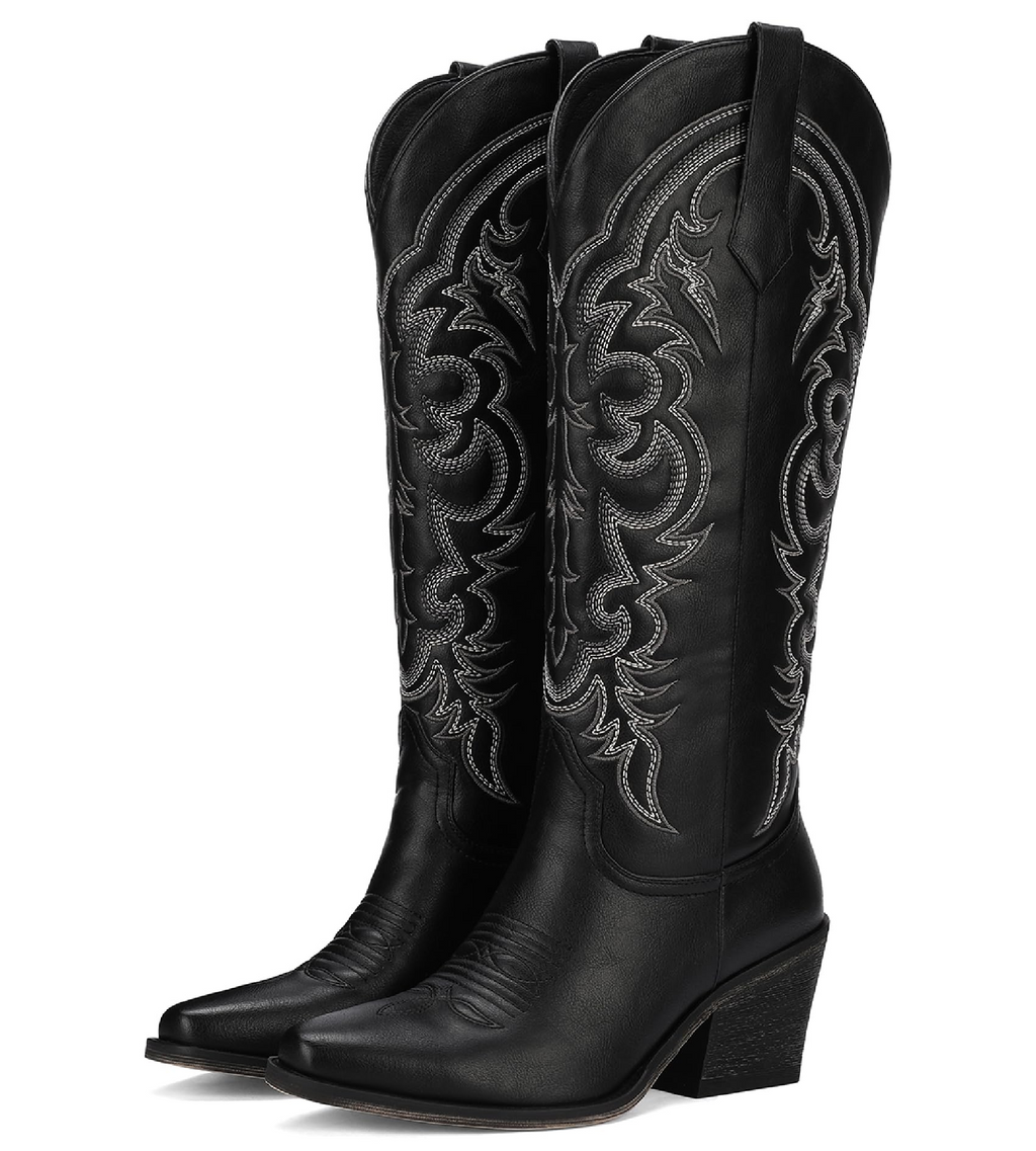 The Dakota Classic Embroidered Western Boot