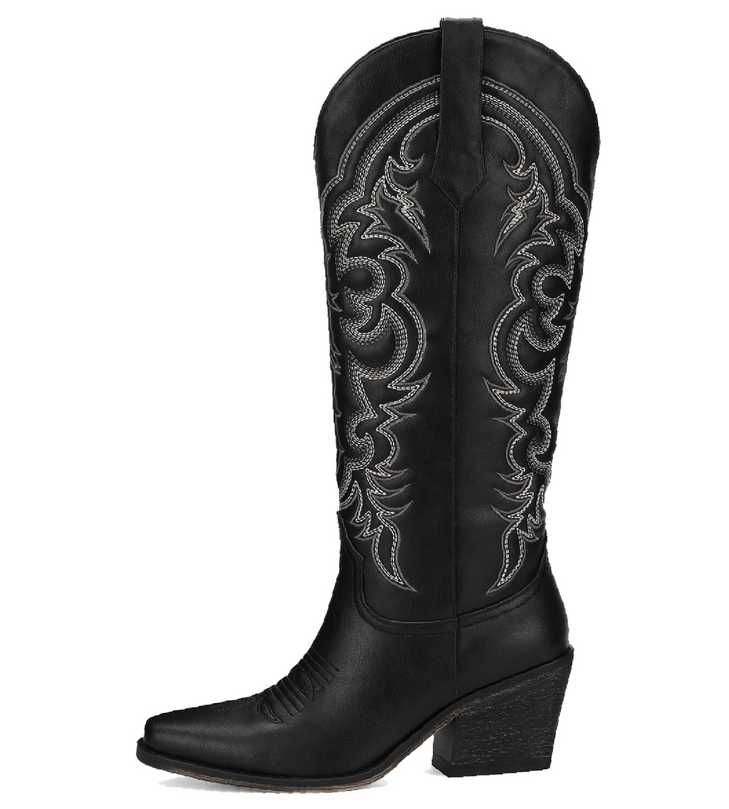 The Dakota Classic Embroidered Western Boot