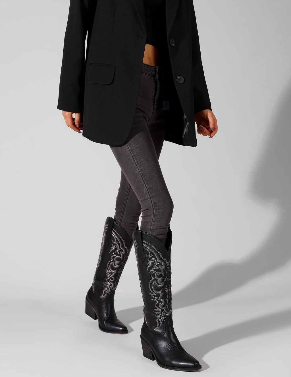 The Dakota Classic Embroidered Western Boot