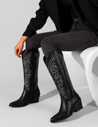 The Dakota Classic Embroidered Western Boot