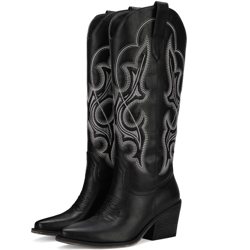 The Dakota Classic Embroidered Western Boot