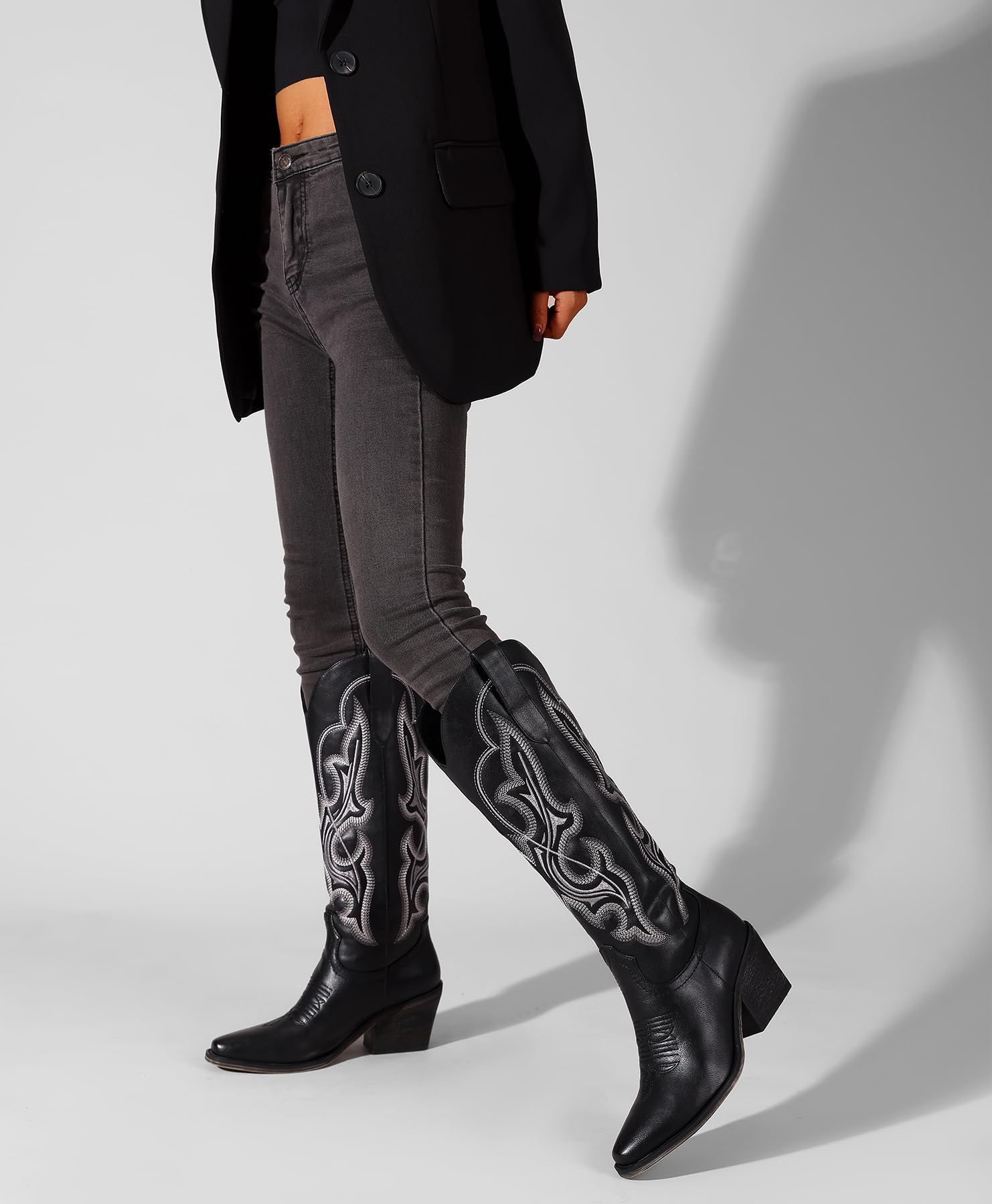 The Dakota Classic Embroidered Western Boot