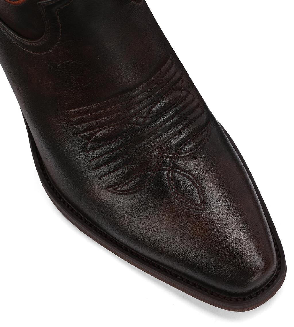 The Dakota Classic Embroidered Western Boot