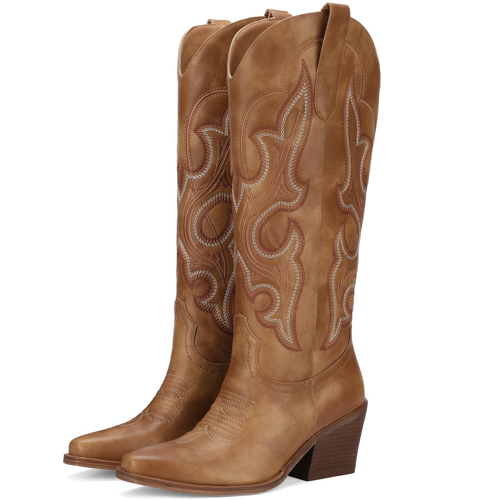 The Dakota Classic Embroidered Western Boot