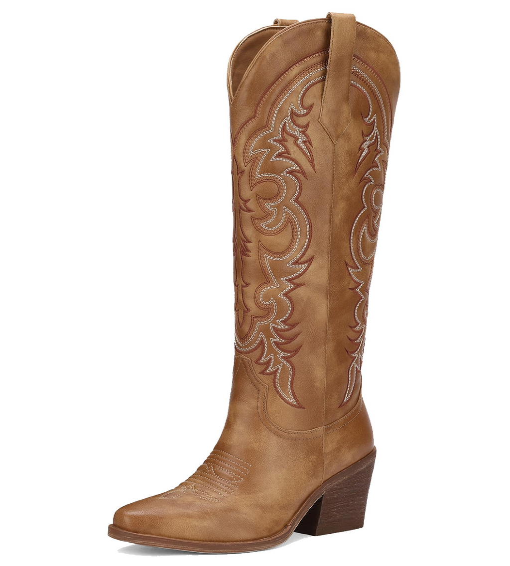 The Dakota Classic Embroidered Western Boot