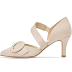 The Diana Circle Buckle Pump