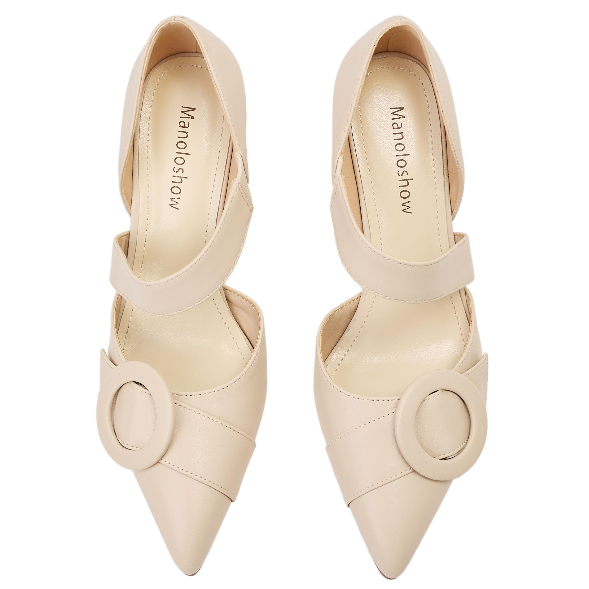 The Diana Circle Buckle Pump