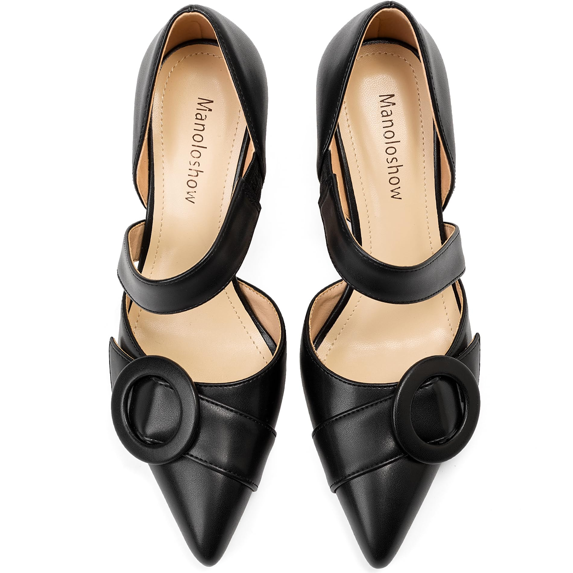 The Diana Circle Buckle Pump
