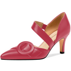 The Diana Circle Buckle Pump