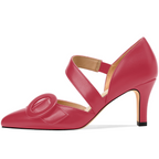 The Diana Circle Buckle Pump
