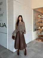 [Moloershow] 지아 스웨이드 라운드토 7cm 삭스부츠 (슬림핏)