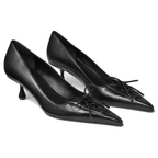 The Giselle Lace-Up Pointed Pump