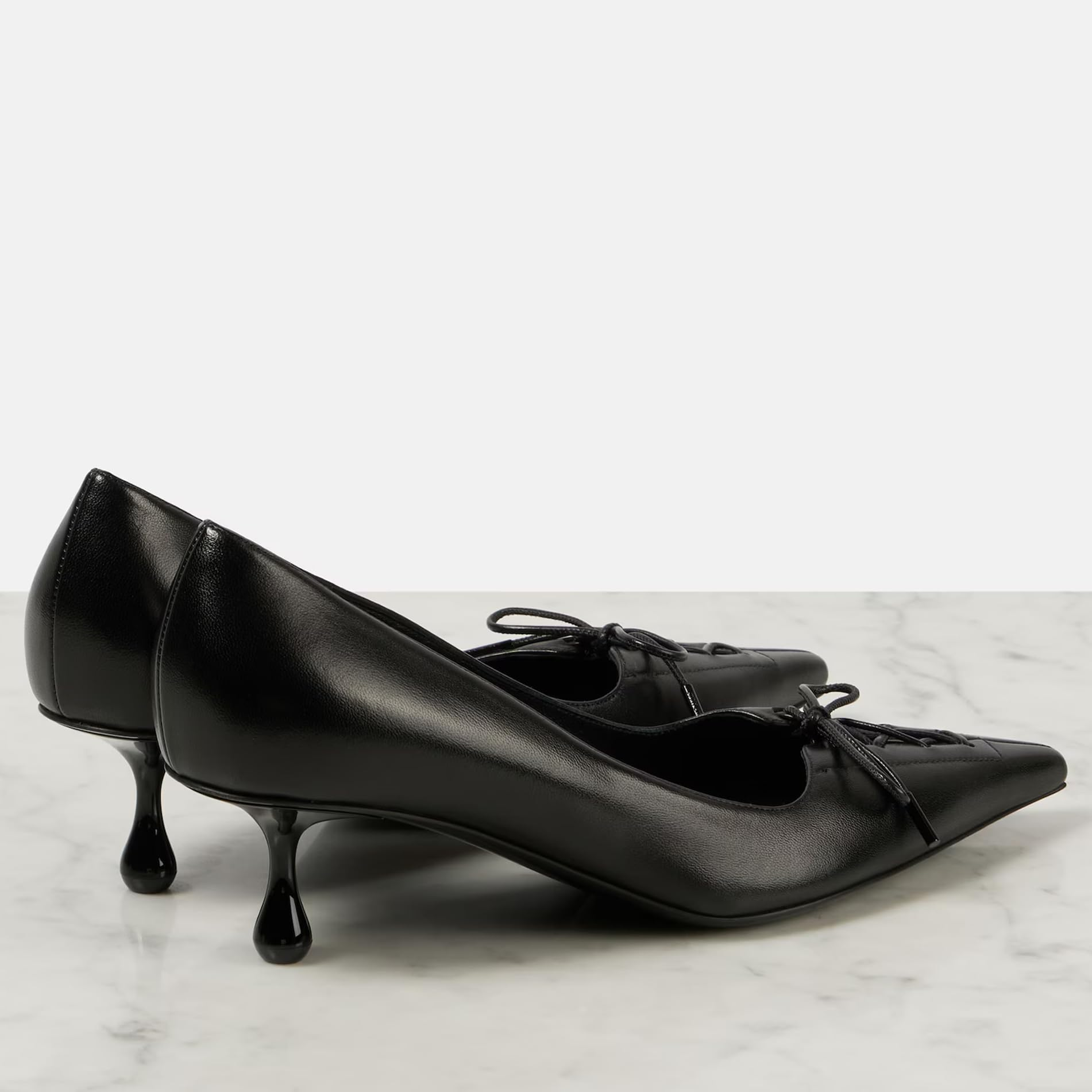 The Giselle Lace-Up Pointed Pump