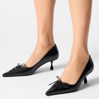 The Giselle Lace-Up Pointed Pump
