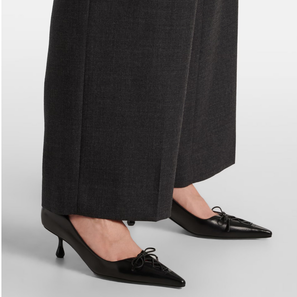 The Giselle Lace-Up Pointed Pump