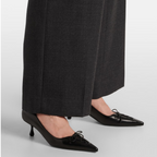 The Giselle Lace-Up Pointed Pump