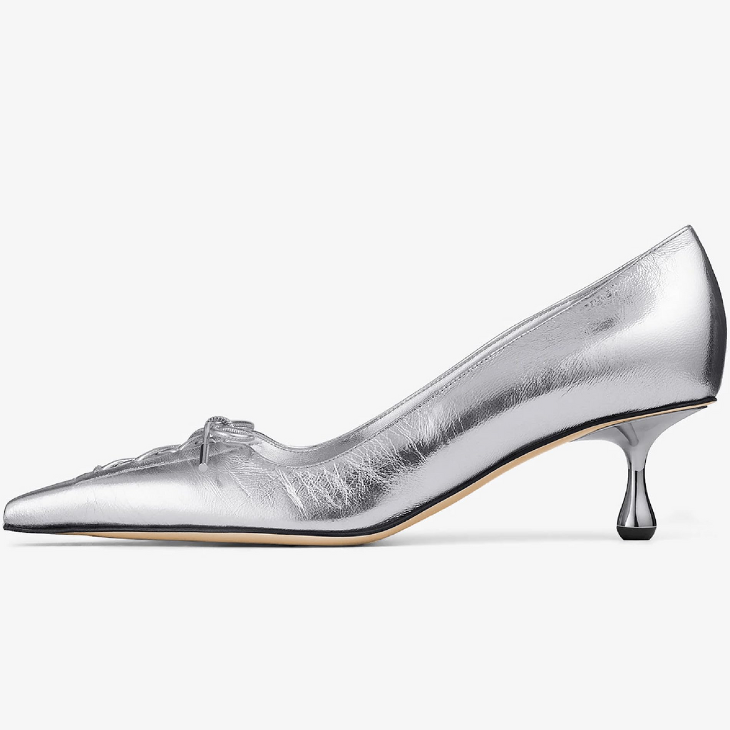 The Giselle Lace-Up Pointed Pump