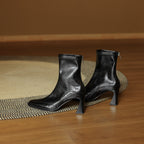 [Moloershow] 이사벨라 수제 양가죽 스퀘어토 7.5cm 고굽 부츠