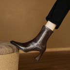 [Moloershow] 이사벨라 수제 양가죽 스퀘어토 7.5cm 고굽 부츠