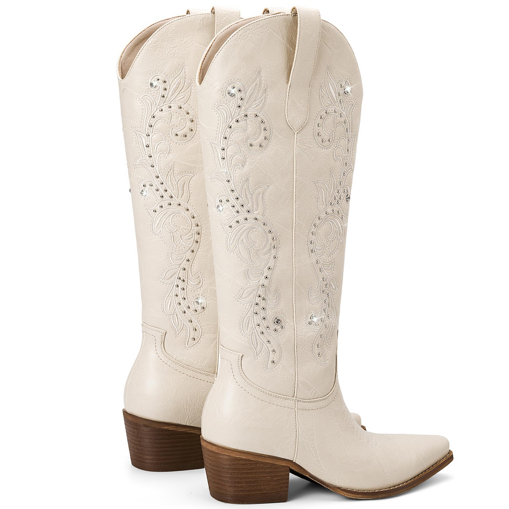 The Jolene Rhinestone Western Boot