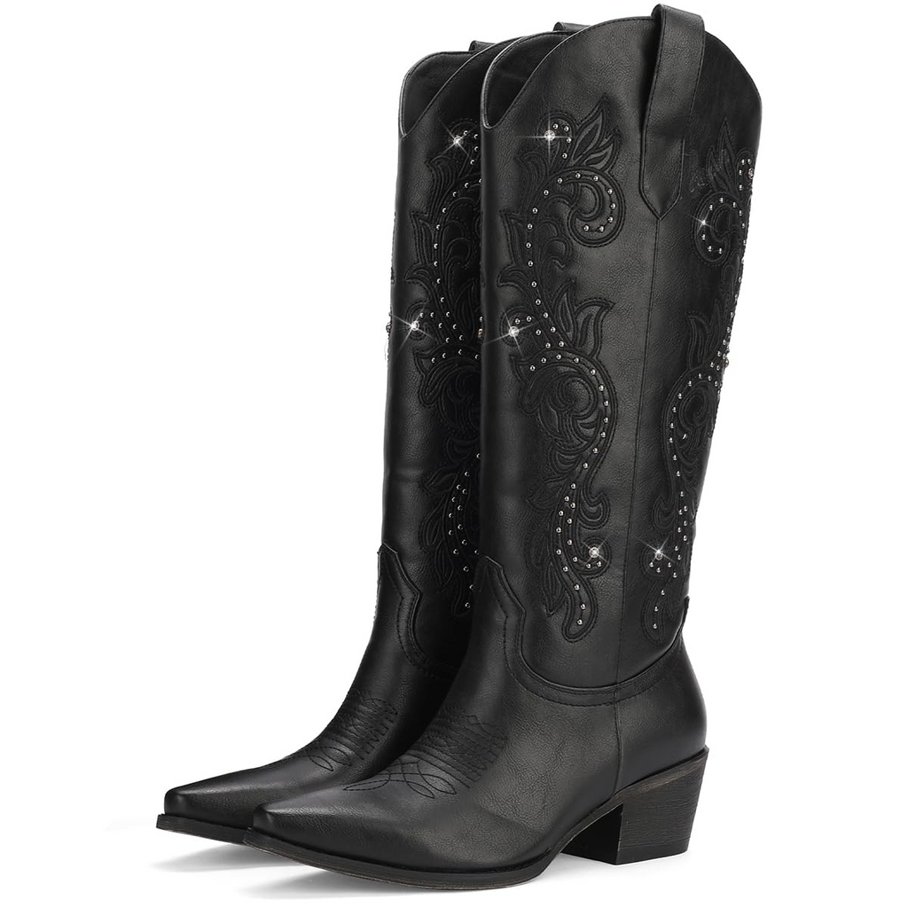 The Jolene Rhinestone Western Boot