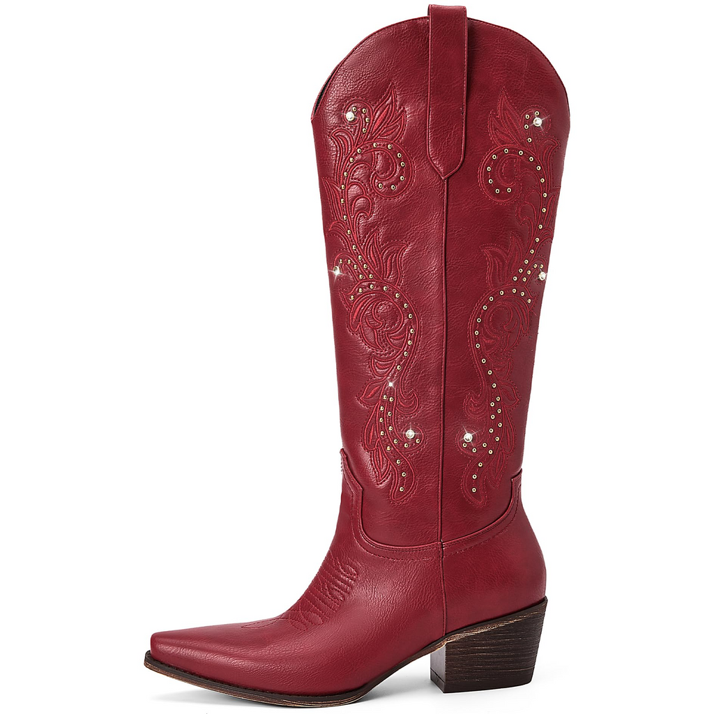 The Jolene Rhinestone Western Boot
