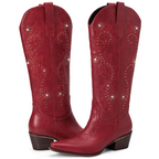 The Jolene Rhinestone Western Boot