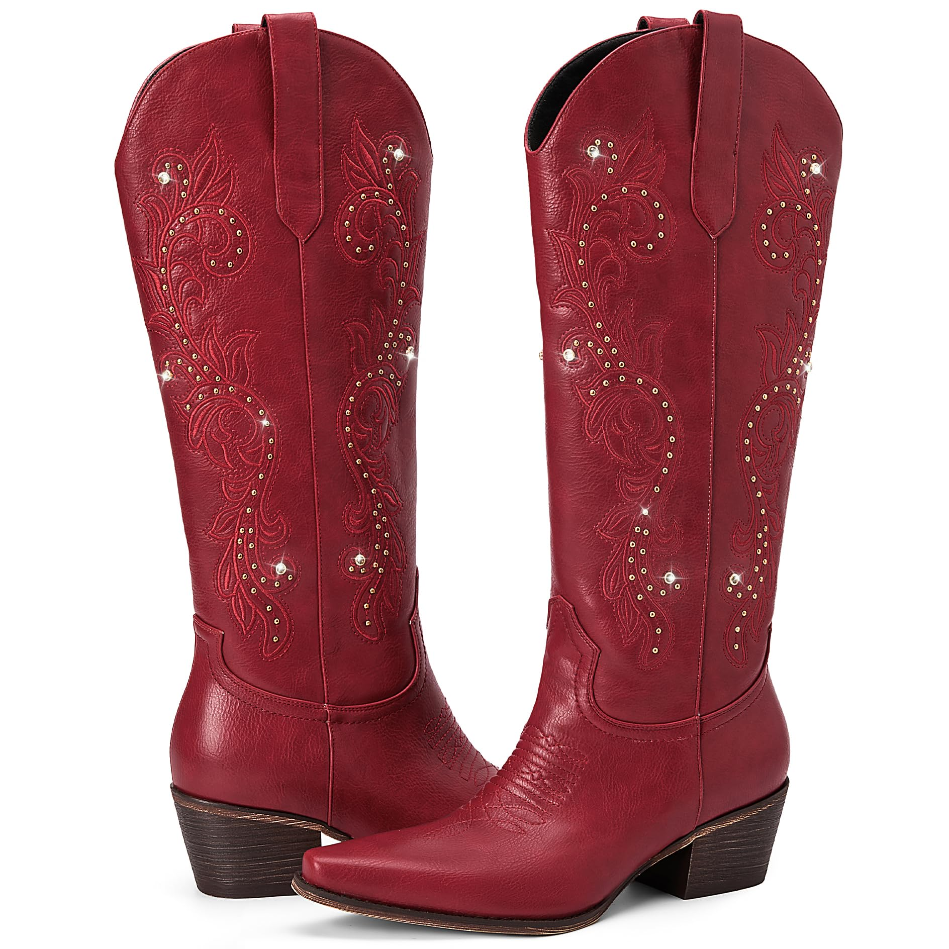 The Jolene Rhinestone Western Boot