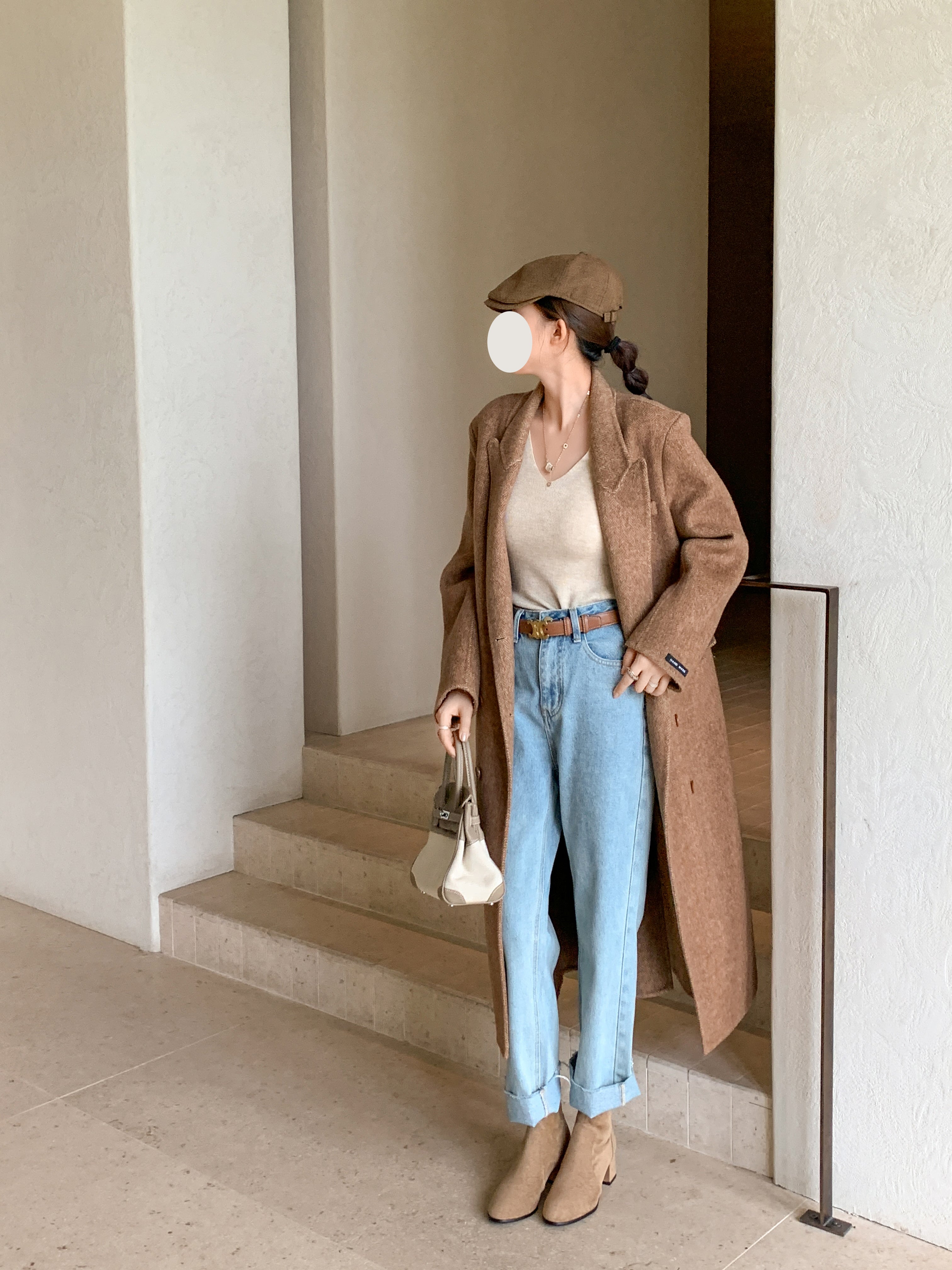 [Moloershow] 루나 라운드토 스판 5cm 삭스부츠 (33-40사이즈)