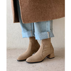 [Moloershow] 루나 라운드토 스판 5cm 삭스부츠 (33-40사이즈)